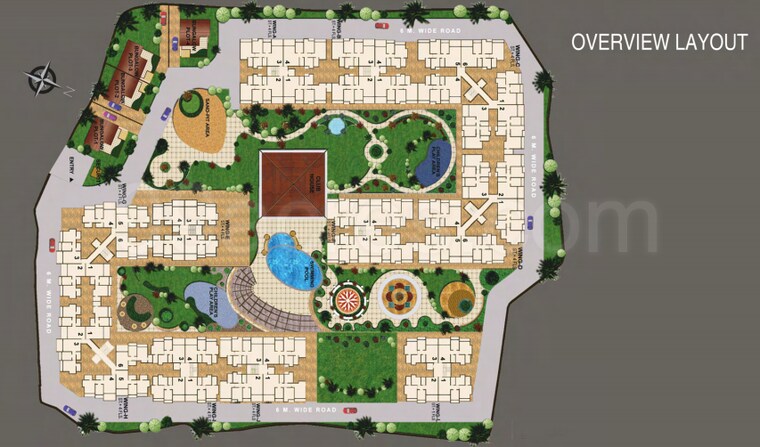Master Plan, sound-delight 2 Bedroom 865 Sq.Ft. Apartment In Ashte Navi Mumbai 9610896