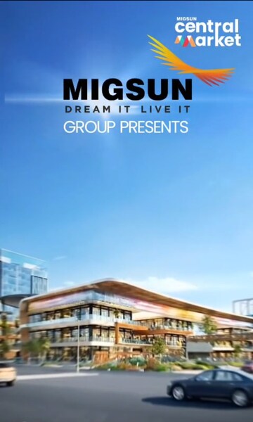  Shop – Exterior View View at Migsun Central Market, Sector 6 Yamuna Expressway - for Sale