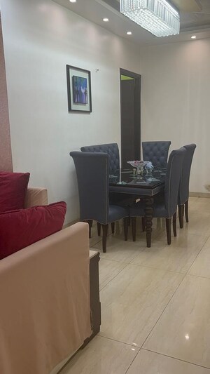 Living Room in 3 BHK Apartment at Gaur Sportswood, Sector 79 – for Rent