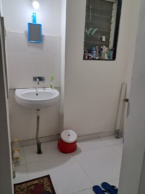 Bathroom in 1 BHK Apartment at Vardhaman Township, Hadapsar – for Rent