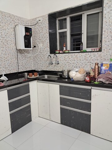 Kitchen in 1 BHK Apartment at Vardhaman Township, Hadapsar – for Rent