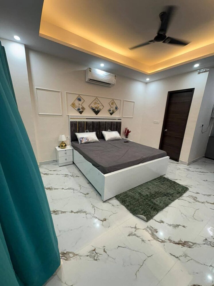 Bedroom, saket 3 Bedroom 1600 Sq.Ft. Builder Floor In Saket Delhi 9611024