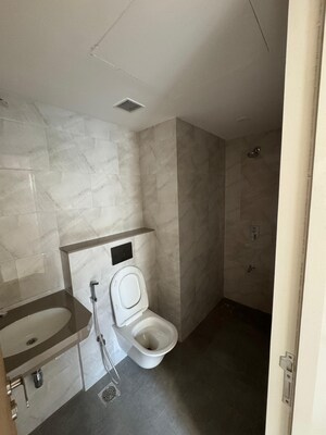 Bathroom in 1 BHK Apartment at Puraniks One Hometown, Ghodbunder Road – for Sale