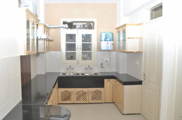 Kitchen, skynet-towers 3 Bedroom 1750 Sq.Ft. Apartment In Patiala Road Zirakpur 9610996