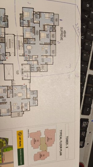 Master Plan in 4 BHK Apartment at L&T Raintree Boulevard, Hebbal – for Sale