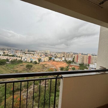 Balcony in 2 BHK Apartment at Bren Imperia, Kasavanahalli – for Rent