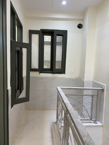 Balcony in 1.5 BHK Builder Floor at Bagdola – for Rent