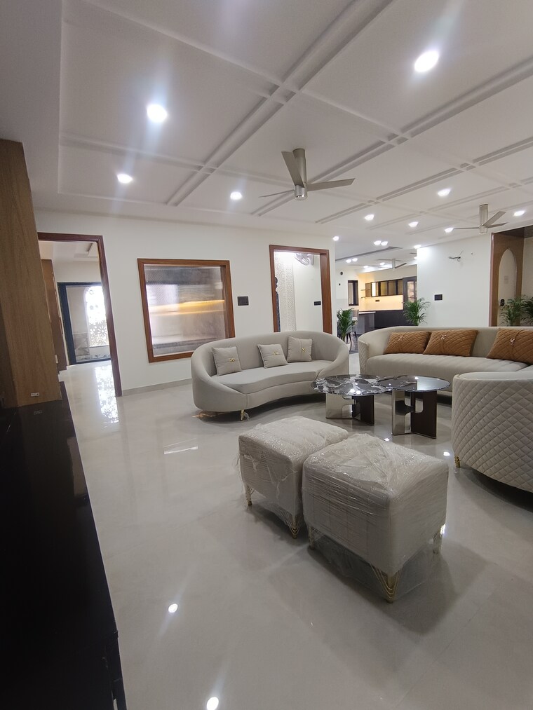 Living Room, tdi-the-retreat 4 Bedroom 500 Sq.Yd. Builder Floor In Sector 89 Faridabad 9611195