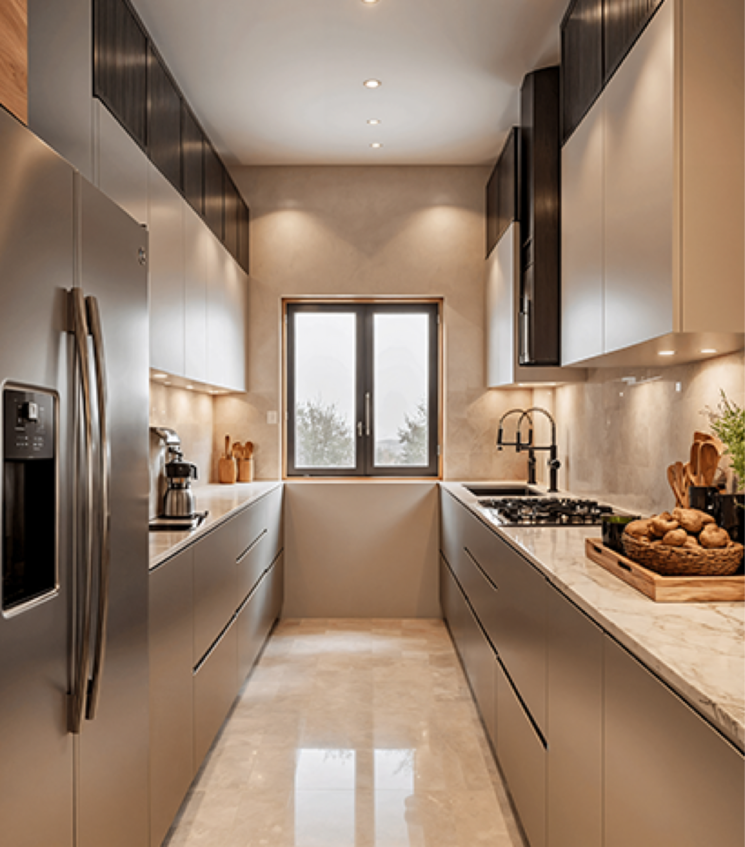 Kitchen, grace-resilviaa 3 Bedroom 1587 Sq.Ft. Apartment In Sector 79 Gurgaon 9611320