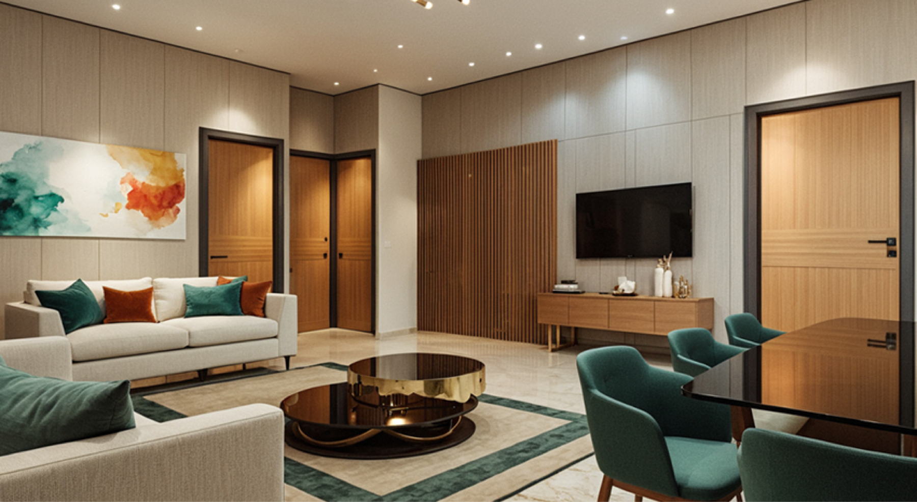 3 BHK + Study Room Apartment For Sale in Grace Resilviaa