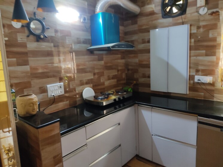 Kitchen, ip extension 4 Bedroom 2200 Sq.Ft. Apartment In Ip Extension Delhi 9611253