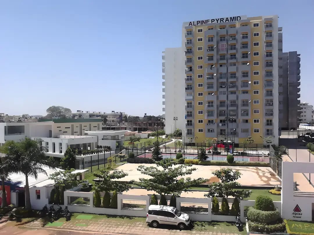 2 BHK + Pooja Room 1293 Sq.Ft. Apartment in Alpine Pyramid