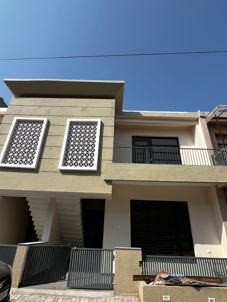 Exterior View, sector 123 4 Bedroom 1800 Sq.Ft. Independent House In Sector 123 Mohali 9611307