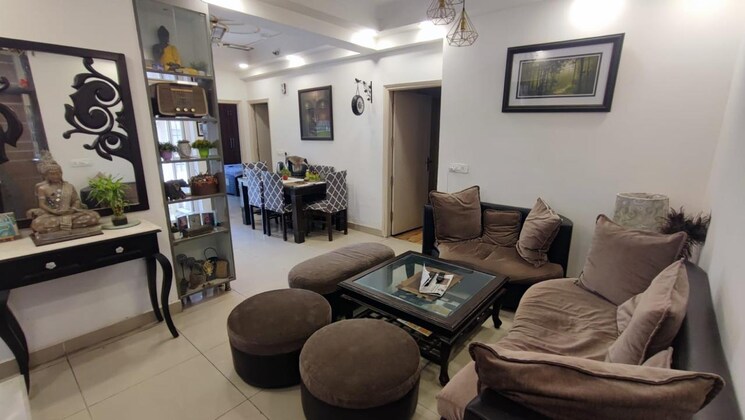 Living Room, ajnara-le-garden 3 Bedroom 1500 Sq.Ft. Apartment In Sector 16b Greater Noida Greater Noida 9611317
