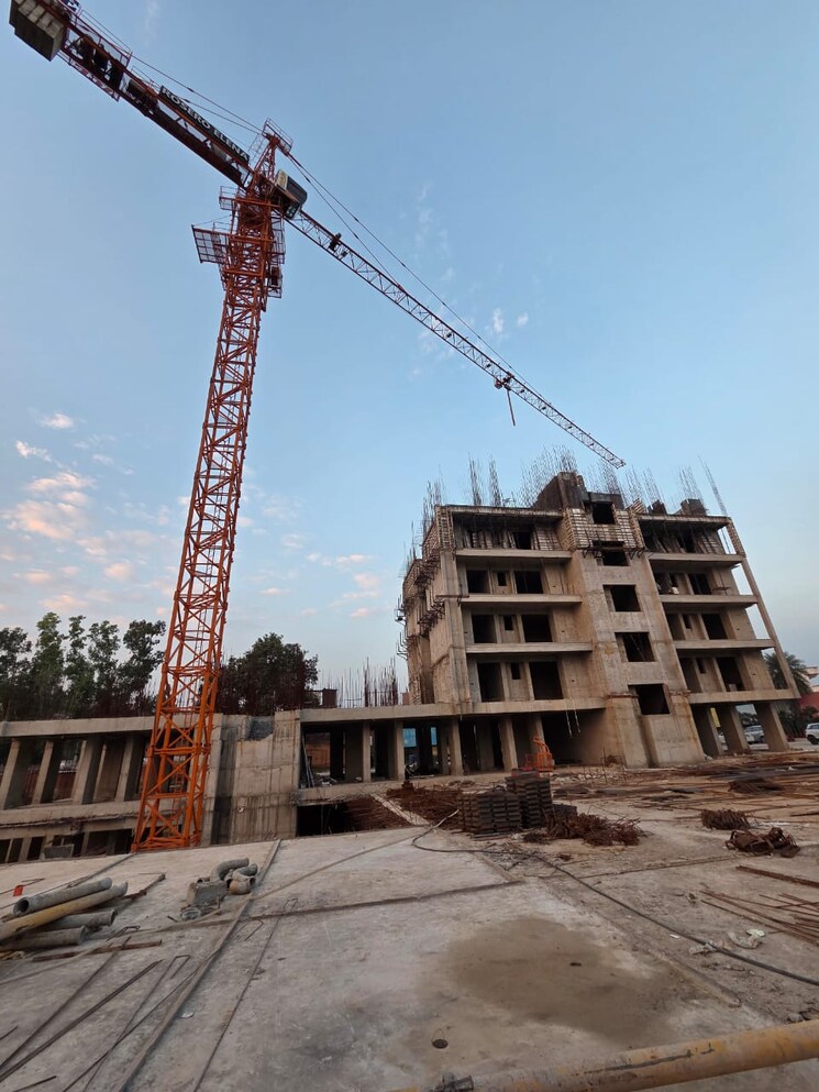 Exterior View, ambala highway 3 Bedroom 1954 Sq.Ft. Apartment In Ambala Highway Zirakpur 9611328