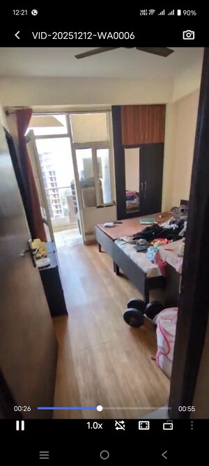 Master Bedroom in 2 BHK Apartment at Proview Officer City 2, Raj Nagar Extension – for Rent