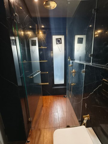 Bathroom in 3 BHK Apartment at Chaitanya CHS Vile Parle, Vile Parle East – for Rent