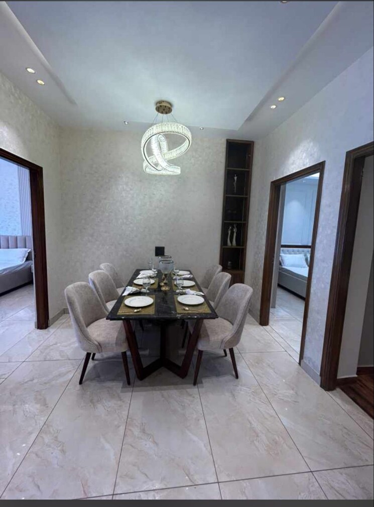 Dining area, vip road 3 Bedroom 1850 Sq.Ft. Apartment In Vip Road Zirakpur 9611446