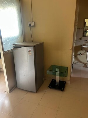 Living Room in 2 BHK Apartment at Shri Mahaganesh Nagri Society, Mundhwa – for Rent