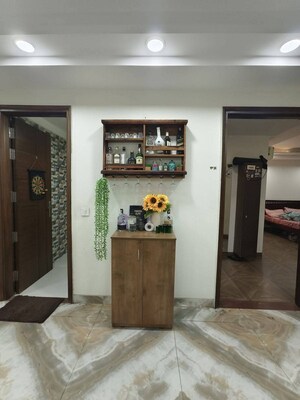 Living Room in 3 BHK Builder Floor at Saket – for Rent