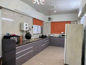 Kitchen in 4 BHK Apartment at Bhujbal Township, Kothrud – for Rent