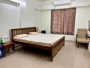 Bedroom in 4 BHK Apartment at Bhujbal Township, Kothrud – for Rent