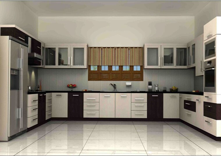 Kitchen, west yakkara 3 Bedroom 1210 Sq.Ft. Villa In West Yakkara Palakkad 9611462