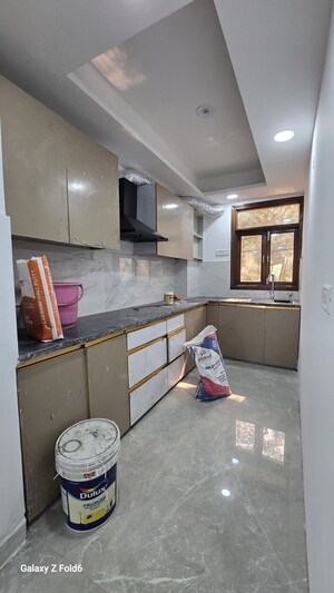 Kitchen in 3 BHK Builder Floor at Chattarpur – for Rent
