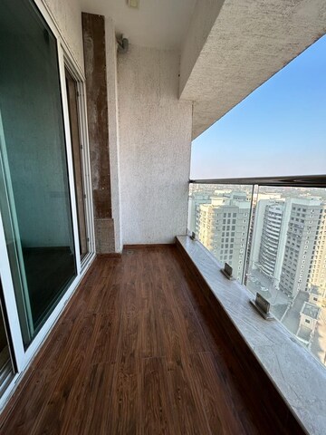 Balcony in 2 BHK Apartment at Ajmera Zeon, Bhakti Park – for Rent