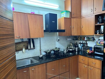 Kitchen in 2 BHK Apartment at Hiranandani Gardens Valencia, Powai – for Rent