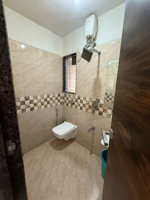 Bathroom in 1 BHK Apartment at Madhav Dham Malad East, Malad East – for Rent