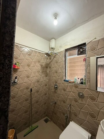 Bathroom in 1 BHK Apartment at Madhav Dham Malad East, Malad East – for Rent