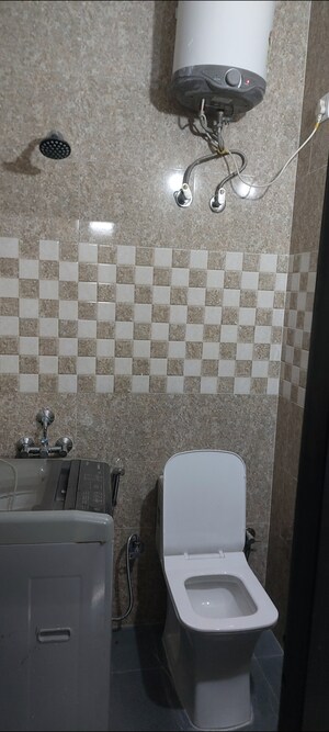 Bathroom in 1 RK Apartment at Sarita Vihar Pocket-C RWA, Sarita Vihar – for Rent