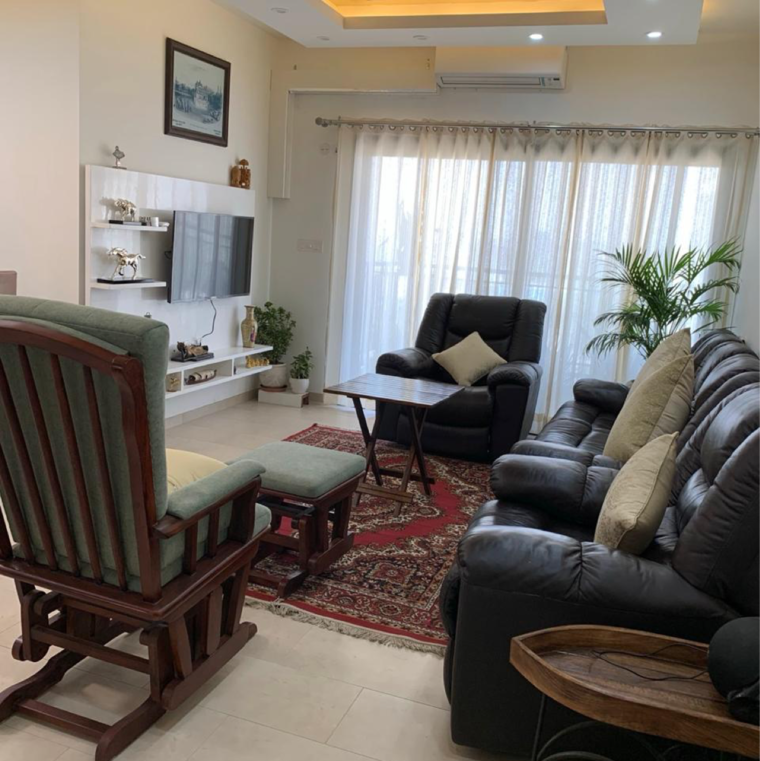 Living Room, sobha-city-gurgaon 3 Bedroom 1710 Sq.Ft. Apartment In Babupur Village Gurgaon 9611592
