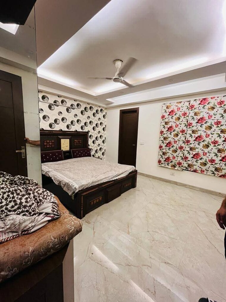 Bedroom, saket 3 Bedroom 1500 Sq.Ft. Builder Floor In Saket Delhi 9611651