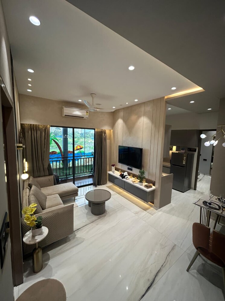 Living Room, venus-skky-city 2 Bedroom 500 Sq.Ft. Builder Floor In Dombivli East Thane 9611646