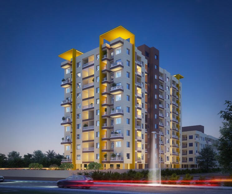 Exterior View, ashtavinayak-dreams-riviera 2 Bedroom 650 Sq.Ft. Apartment In Loni Kalbhor Pune 9611700