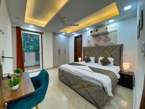 Bedroom in 3 BHK Builder Floor at Saket – for Rent