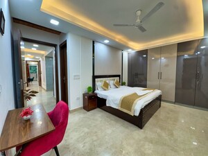 Living Room in 3 BHK Builder Floor at Saket – for Rent