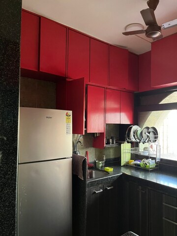 Kitchen in 2 BHK Apartment at Shree Mahavir Darshan, Lower Parel – for Rent