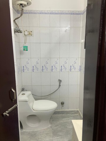 Bathroom in 1 RK Builder Floor at Shahpur Jat – for Rent