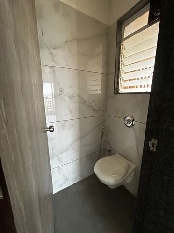 Bathroom in 1 BHK Apartment at KIPL Morya, Kasarvadavali – for Rent
