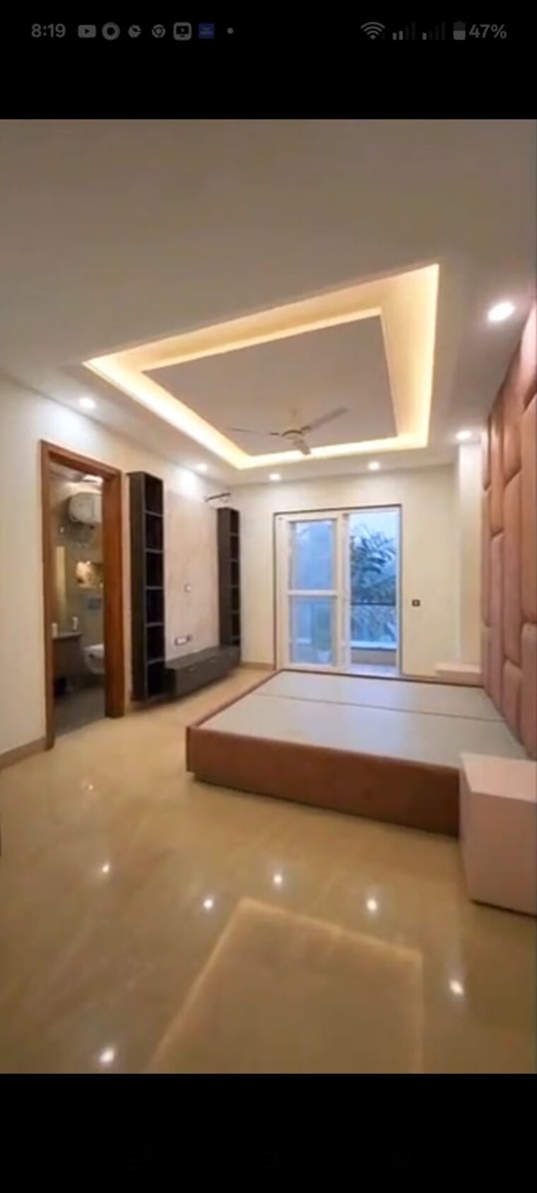 Bedroom, new rajinder nagar 3 Bedroom 1800 Sq.Ft. Builder Floor In New Rajinder Nagar Delhi 9611758