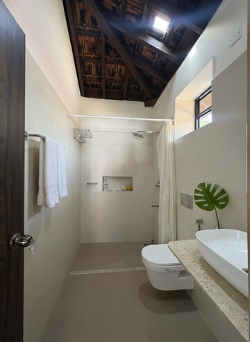 Bathroom in 2 BHK Independent House at Corgao – for Rent