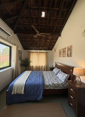 Bedroom in 2 BHK Independent House at Corgao – for Rent