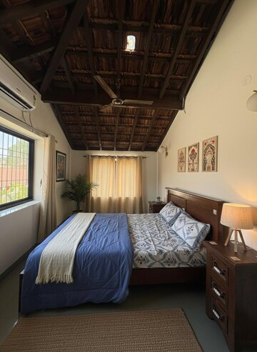 Bedroom in 2 BHK Independent House at Corgao – for Rent