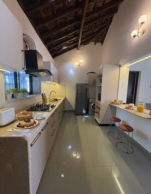 Kitchen in 2 BHK Independent House at Corgao – for Rent