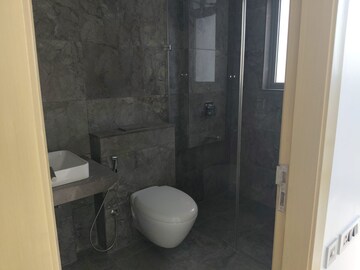 Bathroom in 3 BHK Apartment at Oberoi Sky City, Borivali East – for Rent