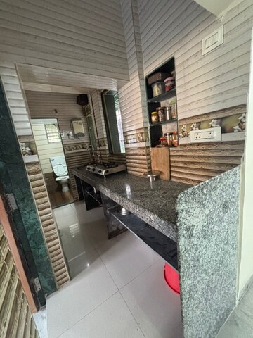 Kitchen in 2 BHK Apartment at Lok Sagar, Vashi Sector 14 – for Rent