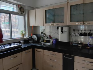 Kitchen in 1 BHK Apartment at Lunkad Queensland, Viman Nagar – for Rent